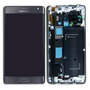 Samsung Galaxy (N915) Note 4 Edge Ekran Dokunmatik Çıtalı Servis Siyah